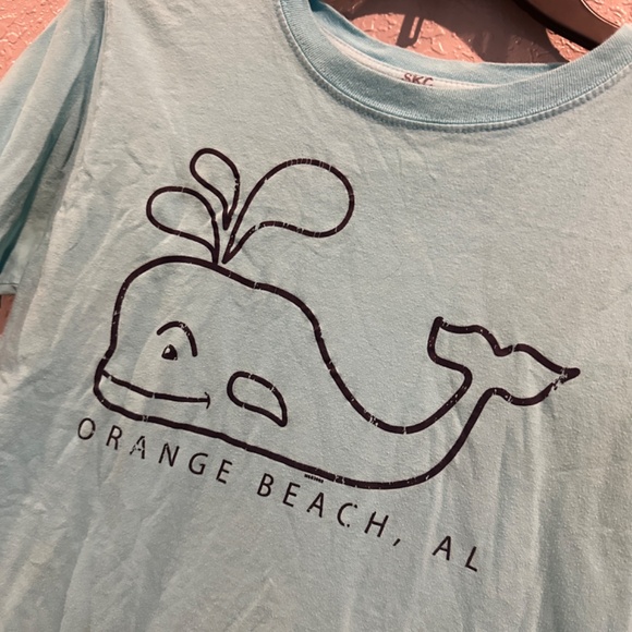 Orange Beach, AL T Shirt w whale - Size S - Picture 3 of 7